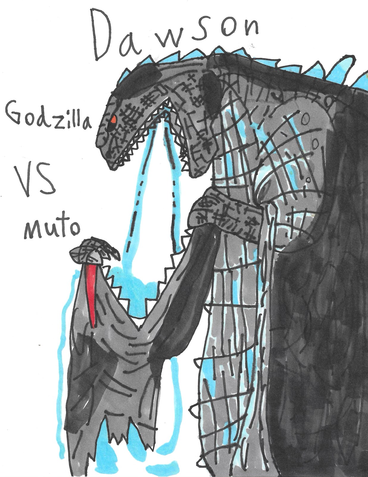 Godzilla vs Muto